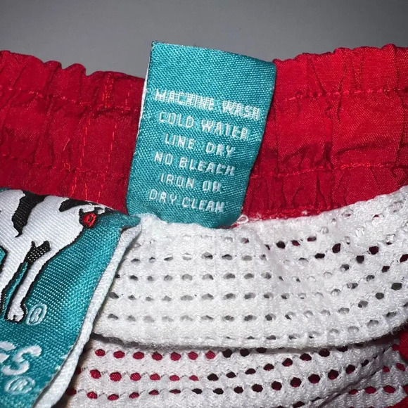 Big Dogs, L,men’s drawstring mesh lined logo button snap swim shorts￼ - Picture 10 of 10